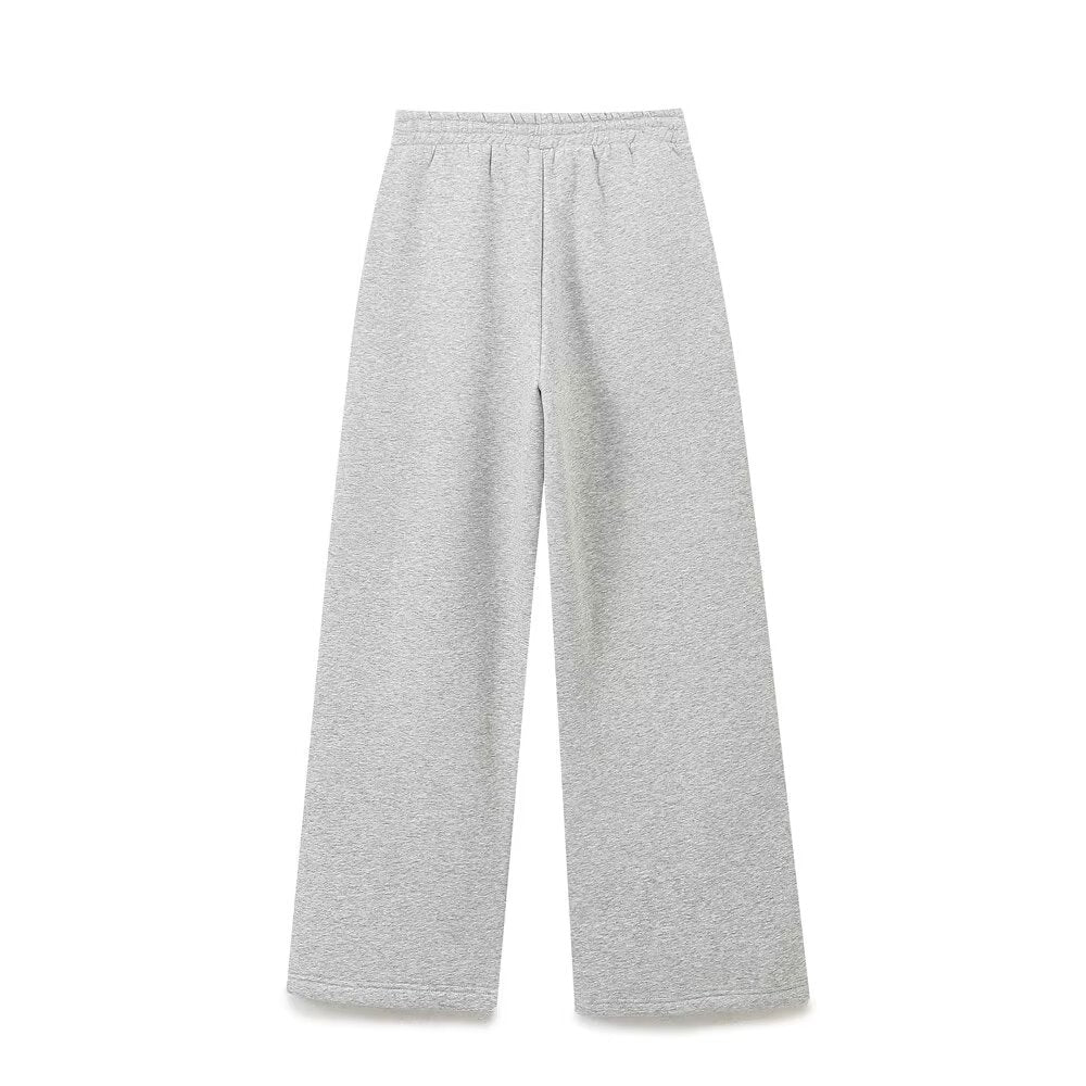 Autumn Winter Women Clothing Illinois Words College Hooded Sweater Pants Set