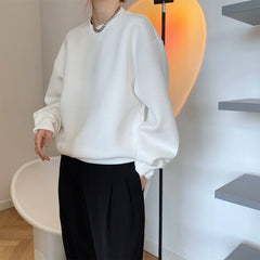Fashionable Memory Cotton Sweatshirt Women Spring Autumn Thin Design Loose Idle Air Layer Top